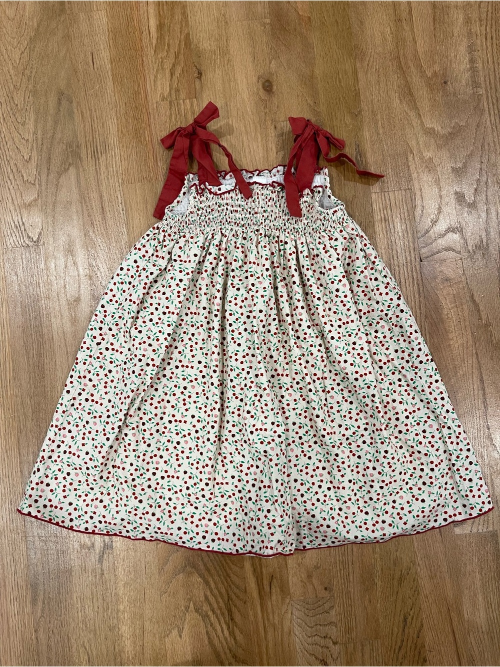 Edgehill Collection smocked dress girls size 5